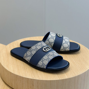 Gucci Lido 남성 더블G 슬리퍼