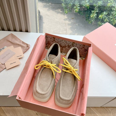 MIUMIU 24SS 가을 겨울 신상 통굽 앵클