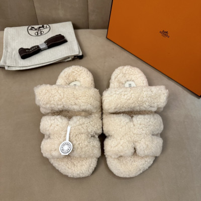 [하이앤드]에르메스 CHYPRE 시프레 양털 샌들