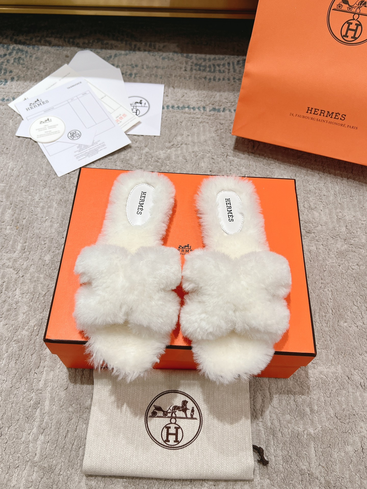 에르메스 oran 퍼 뮬