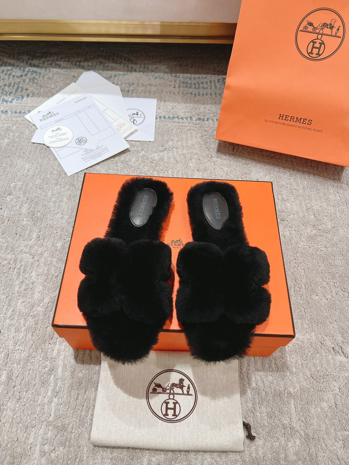 에르메스 oran 퍼 뮬