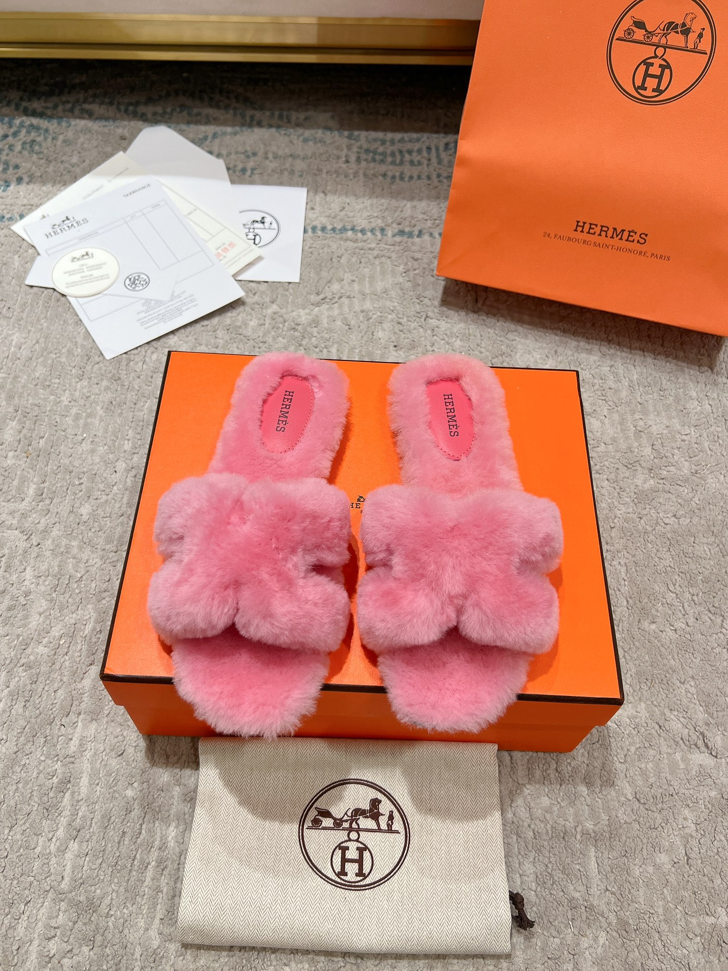 에르메스 oran 퍼 뮬