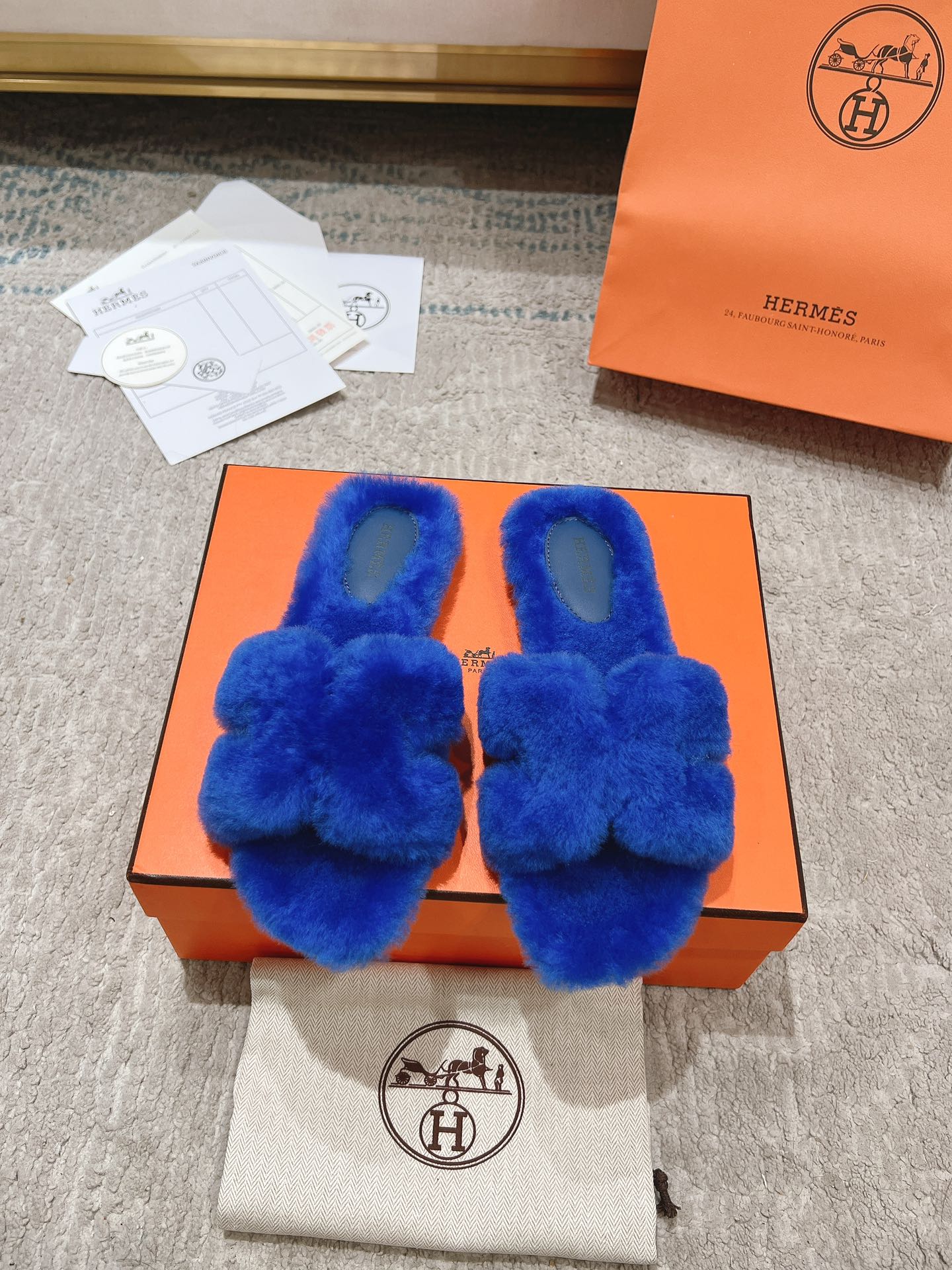 에르메스 oran 퍼 뮬