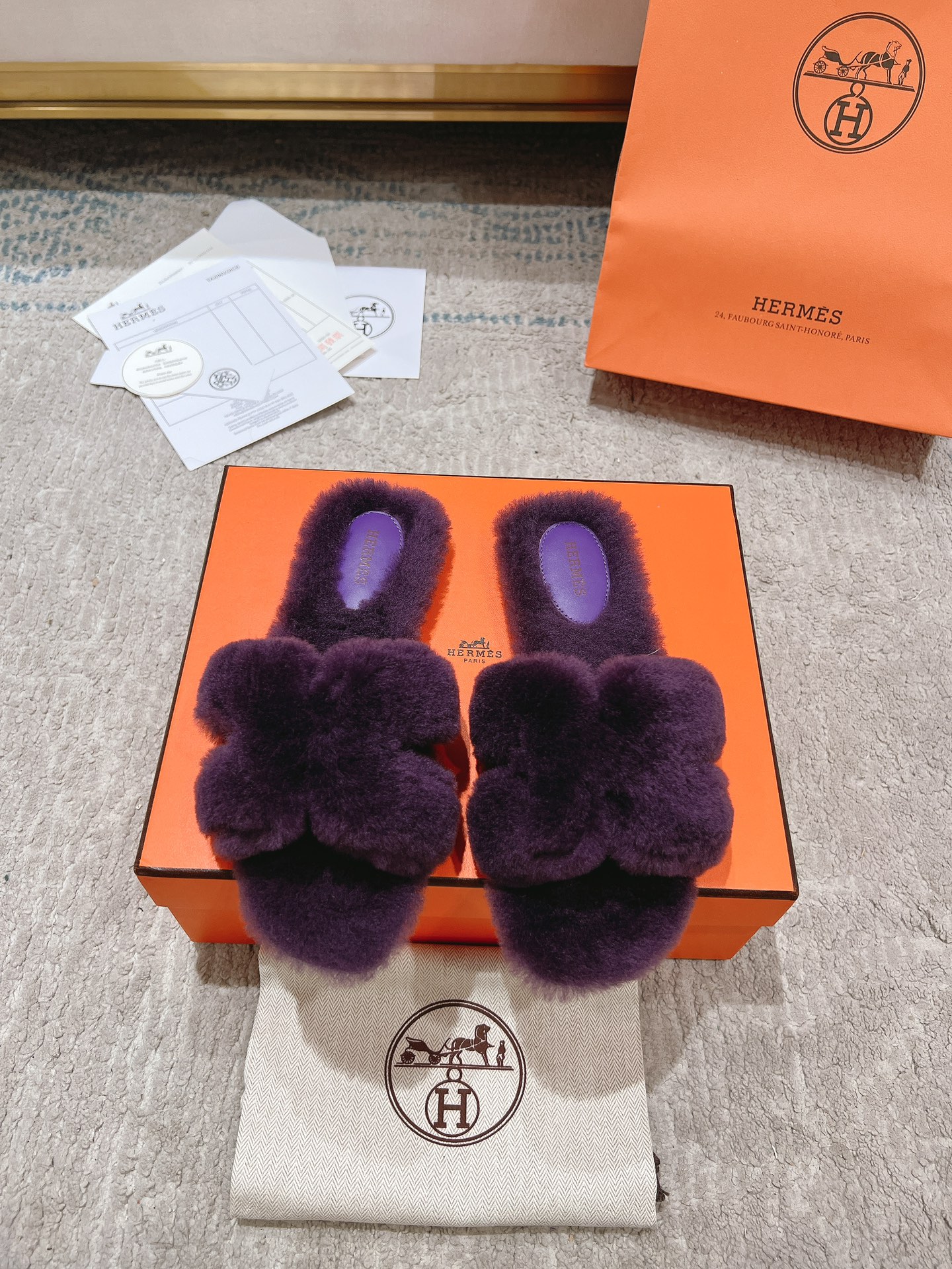 에르메스 oran 퍼 뮬