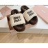 MIUMIU 24ss 신상 로고 퍼 뮬 슬리퍼
