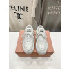 MIUMIU 24ss 블리치드 가죽 스니커즈