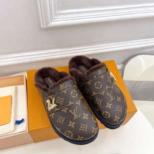 루이비통 24SS LV 코지 플랫 컴포트 클로그