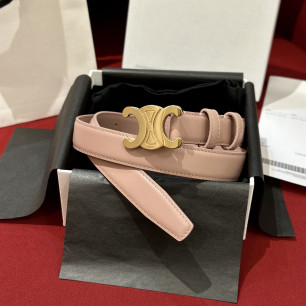[해외최상급]셀린느 트리오페 로고 벨트(2.5CM)