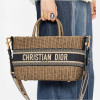 디올 여성 네이비 라탄 백 - Dior Womens Navy Bucket Bag