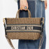 디올 여성 네이비 라탄 백 - Dior Womens Navy Bucket Bag