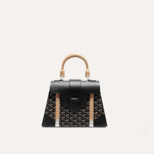 고야드 여성 블랙 사이공 백 PM - Goyard Womens Saigon Bag - gob1155x