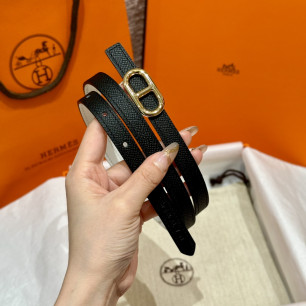 [해외최상급]에르메스 Chaine d'Ancre 체인 양면 벨트(1.3CM)