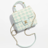 Chanel 샤넬 23S 트위드 크러시 탑 핸들 플랩