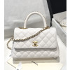 [하이앤드]CHANEL 샤넬 코코 핸들 캐비어 라지 (정품가죽,24K도금)