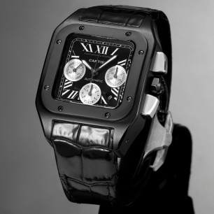 까르띠에 산토스 크로노그래프 -42mm