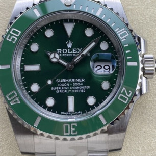 ARF공장 롤렉스 서브마리너 그린 헐크 40mm 3135 무브먼트