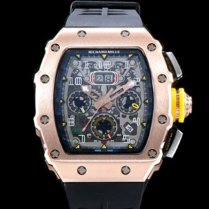 최상급 리차드밀(Richard Mille) RM11 로즈골드 크로노그래프