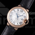 AF공장 까르띠에 발롱블루 로즈골드 화이트 Swiss ETA 2671 Ballon Bleu 33mm SS AF
