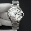 AF공장 까르띠에 발롱블루 화이트 Swiss ETA 2671 Ballon Bleu 33mm SS AF