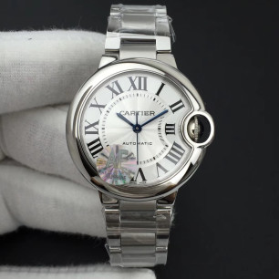 AF공장 까르띠에 발롱블루 화이트 Swiss ETA 2671 Ballon Bleu 33mm SS AF