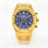 OM공장 오데마피게 로얄오크 크로노 옐골 블루다이얼 브레이슬릿 Royal Oak Chronograph 26331ST YG/YG Blue OMF A7750