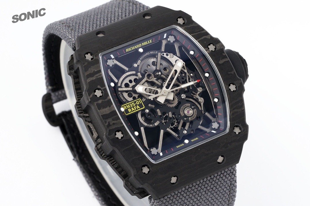 Soinc 공장 Richard Mille RM35-01 포지든 카본 최상위