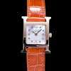 최상급 에르메스 Hermes H 아워 21MM 악어가죽스트랩