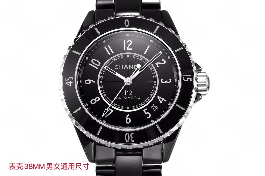 BV+ 샤넬 J12 블랙 세라믹 38MM 남녀공용(업그레이드버전)