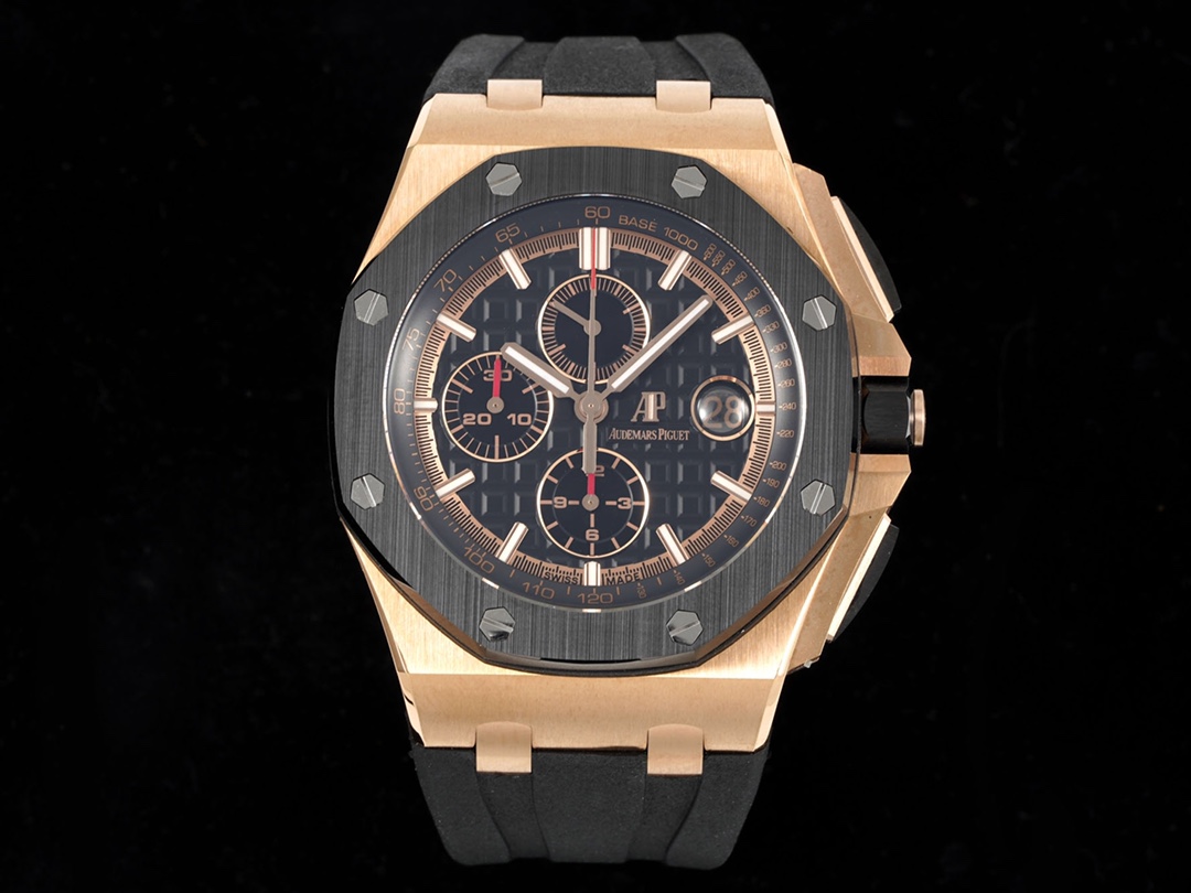 Royal Oak Offshore Black Dial Men's Watch