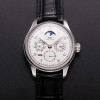 V9공장 아이더블유씨(IWC)포르투기저 애뉴얼캘린더 화이트다이얼 가죽스트랩