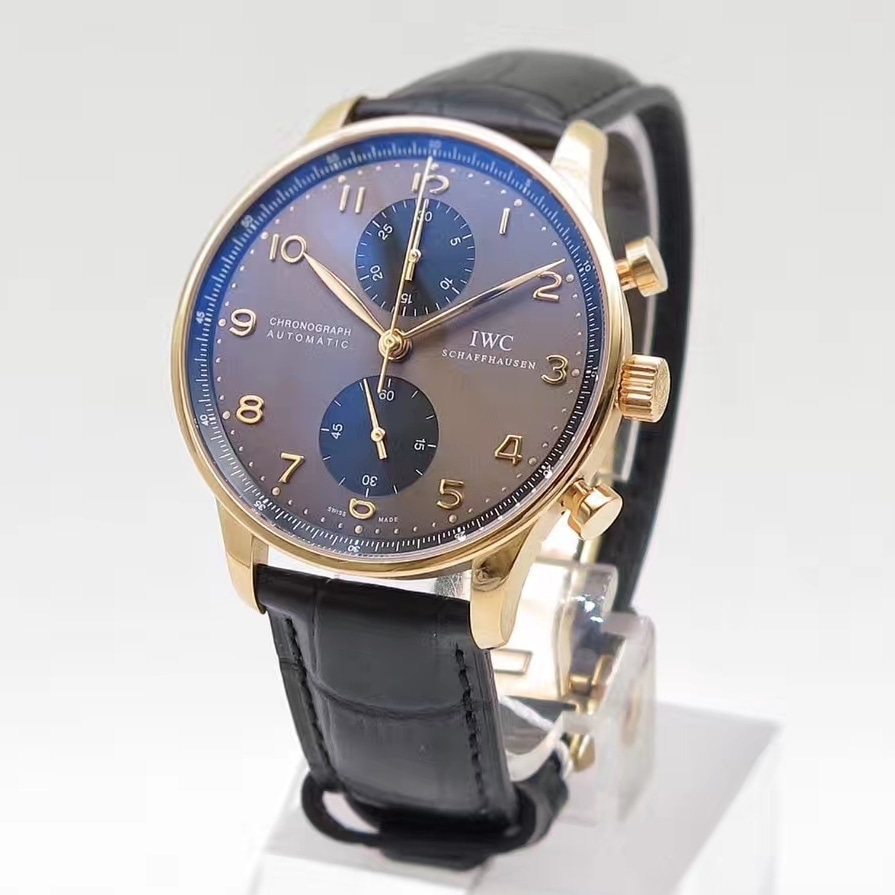 ZF공장V3버전 아이더블유씨(IWC)포르투기저 크로노그래프 IW371482 로즈골드