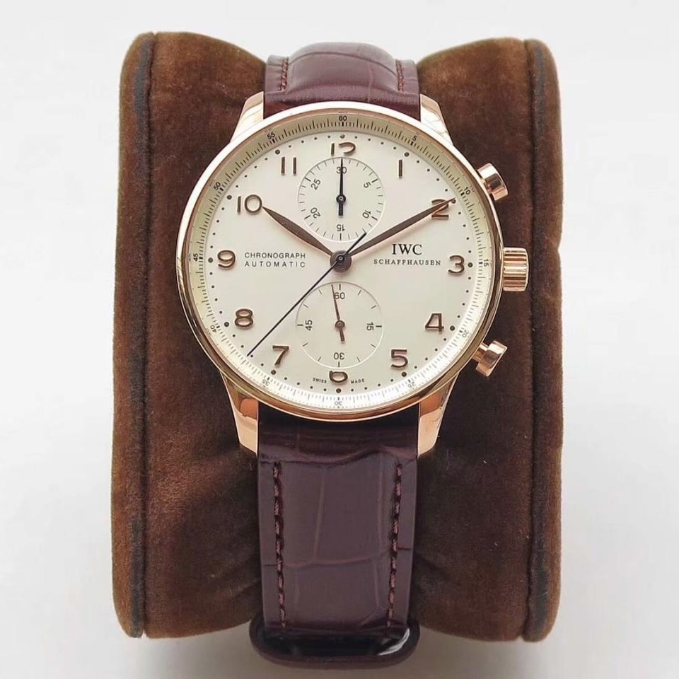 ZF공장V3버전 아이더블유씨(IWC)포르투기저 크로노그래프 IW371480 로즈골드