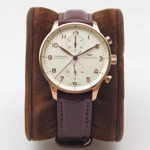 ZF공장V3버전 아이더블유씨(IWC)포르투기저 크로노그래프 IW371480 로즈골드