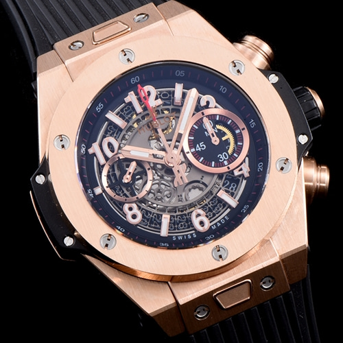 HB공장 휴블럿(HUBLOT)빅뱅 유니코 크로노그래프 로즈골드