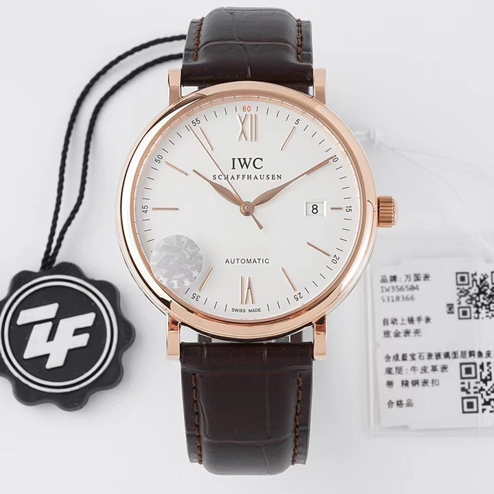 [ZF공장]아이더블유씨 포르토피노 39mm IW356522 18K로즈골드도금 화이트다이
