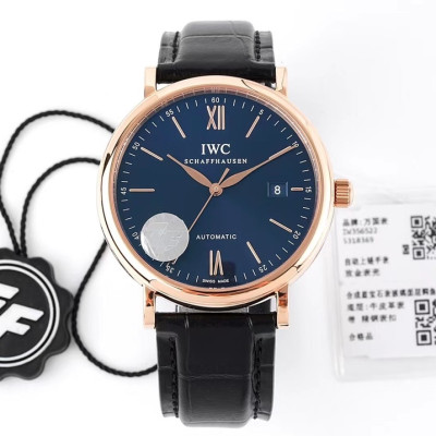 [ZF공장]아이더블유씨 포르토피노 39mm IW356522 18K로즈골드도금 블루다이얼