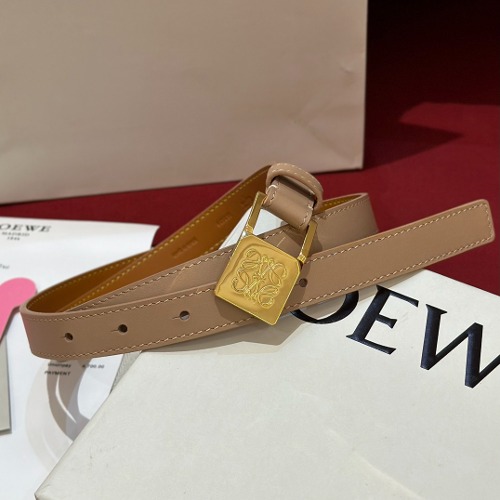 LOEWE 로에베 아나그램 Amazona 아마조나 버클 레더 벨트