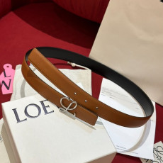 LOEWE 로에베 Anagram 아나그램 리버시블 레더 벨트 (해외최상급)