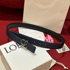 LOEWE 로에베 Anagram 아나그램 리버시블 레더 벨트 (해외최상급)