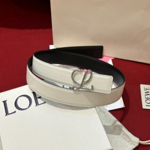 LOEWE 로에베 Anagram 아나그램 리버시블 레더 벨트 (해외최상급)