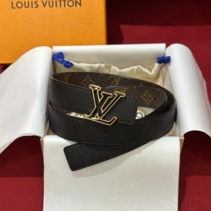 LOUIS VUITTON 루이비통 LV 이니셜 35mm 리버서블 벨트