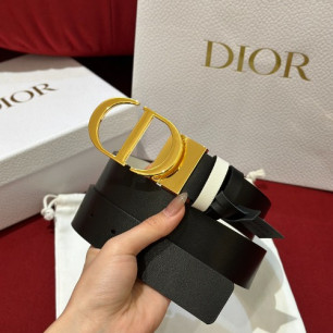 DIOR 디올 30 Montaigne 몽테인 리버서블 벨트 B0446UWGA