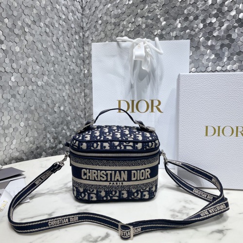 DIOR 트래블 오블리크 베니티 케이스 백 S5529VRIW