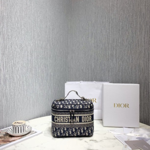 DIOR 오블리크 베니티 케이스 백 S5480VRIW