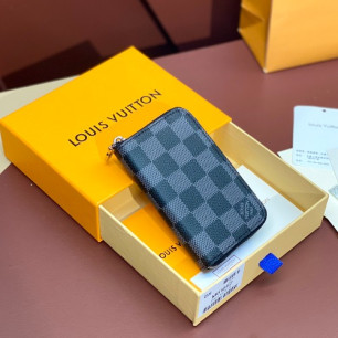 LOUIS VUITTON 다미에 남성 지퍼지갑 M61662