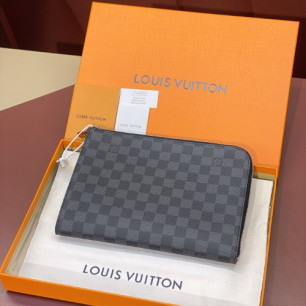 LOUIS VUITTON 그라파이트 포쉐트 주르 PM 클러치백 N60113