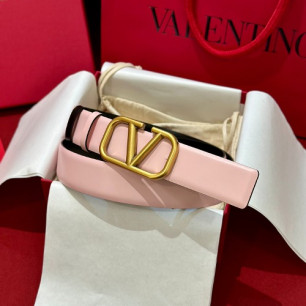 VALENTINO 발렌티노 VLogo Signature 30 리버서블 레더 벨트 5W2T0T15ZFRC34