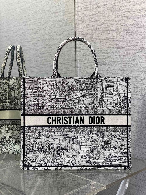 DIOR 북토트 백 라지