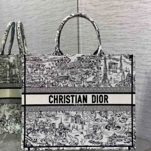 DIOR 북토트 백 라지