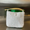 BOTTEGA VENETA 보테가 사르딘 탑 핸들 백 731166